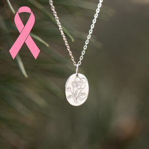 Pendentif Fleur de naissance argent